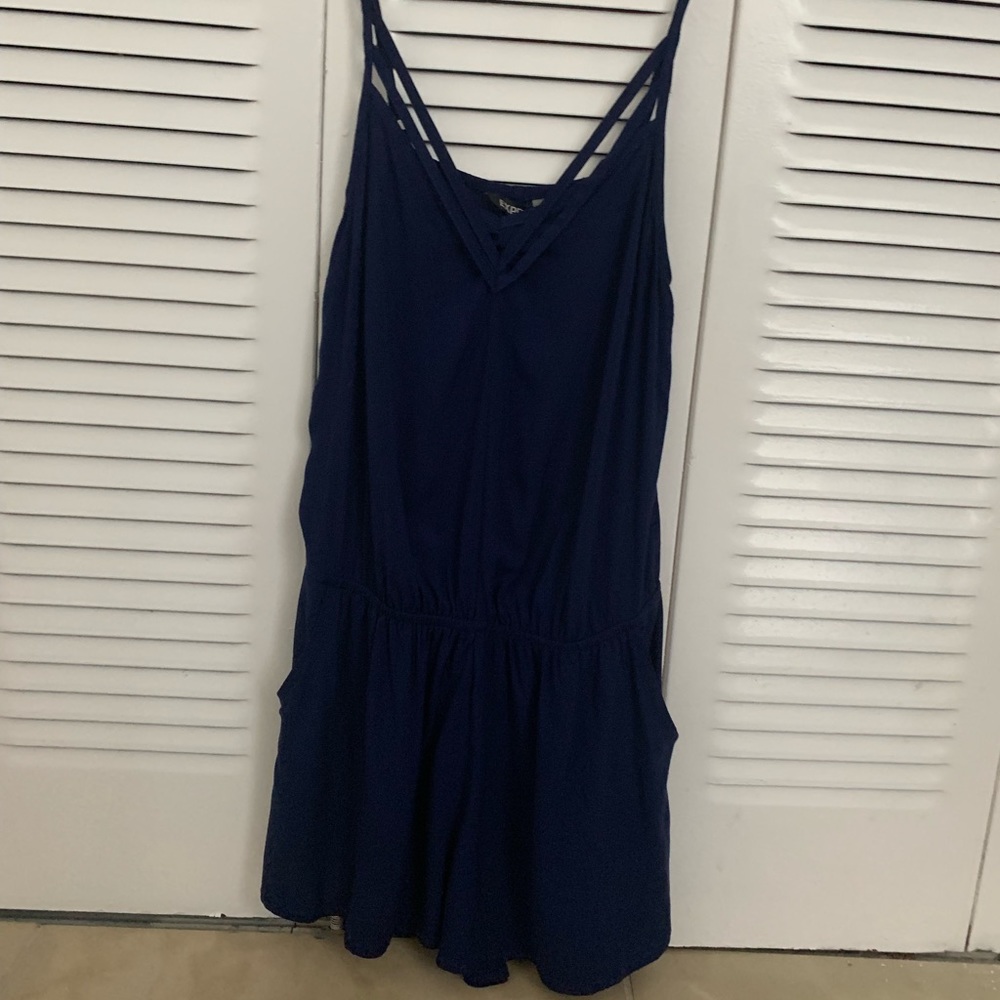 Express romper(navy blue)